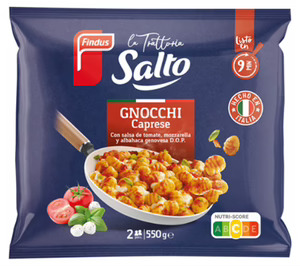 Findus amplía su gama Salto con recetas italianas
