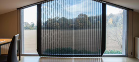 Las cortinas verticales de Bandalux optimizan la luz natural