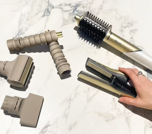 Shark Glam, el moldeador multifunción premium con cabezal que combina función de plancha y alisado