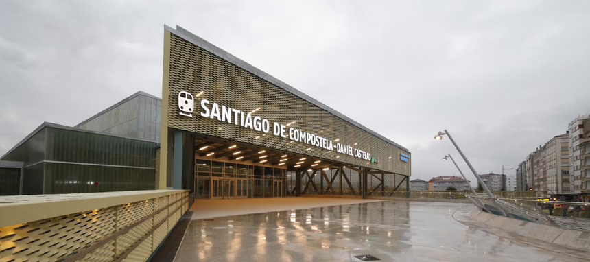 La estación de Adif en Santiago, primera obra de España con la certificación de activo ejecutado con BIM