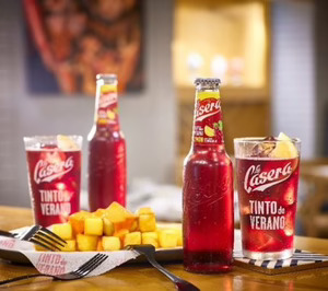 Suntory Beverage & Food alcanza un nuevo récord en la venta de tinto de verano La Casera