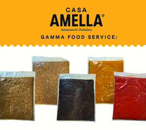 Casa Amella presenta su nueva gama de productos en bolsas para Food Service y Horeca