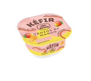 Reina amplía su gama de kéfir con dos nuevas referencias con trozos de fruta