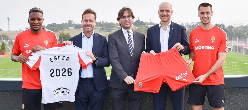 El Sporting de Gijón amplía su acuerdo con Esfer