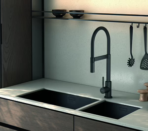 Genebre lanza el nuevo grifo de cocina monomando 3 vías GE-Dual