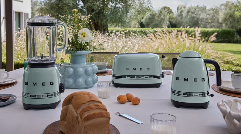 Porsche y Smeg diseñan una edición limitada de electrodomésticos