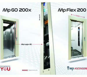 MP Ascensores presenta los nuevos modelos MP GO 200x y MP Flex 200