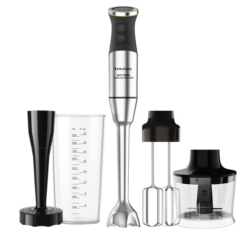 Taurus Bapi 1500 Luxe, cuatro batidoras de alto rendimiento