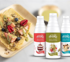 Nestlé lanza las salsas dulces para hostelería Docello