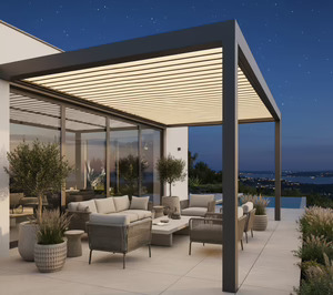 Grupo Ayuso lanza su nueva pérgola bioclimática Vértika