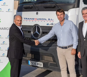 Transnugón avanza en la electrificación de su flota de la mano de PragmaCharge