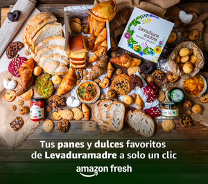 Levaduramadre se une al supermercado online de Amazon Fresh