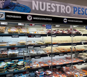 Operación de compra relevante en la categoría de pescadería moderna refrigerada en bandejas
