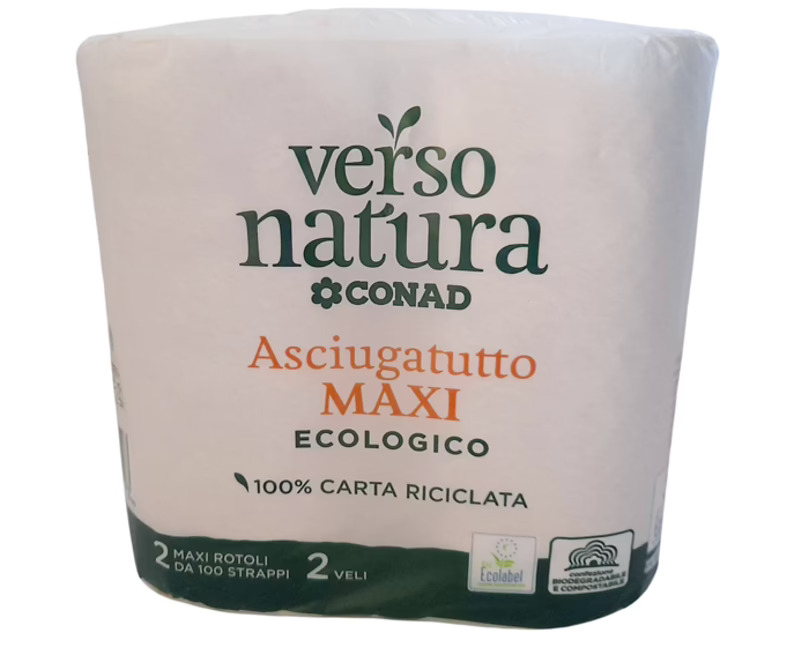 Rollos de papel multiusos Conad Verso Natura Ecologic Maxi [8]