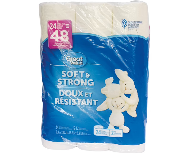 Papel higiénico Great Value [7]