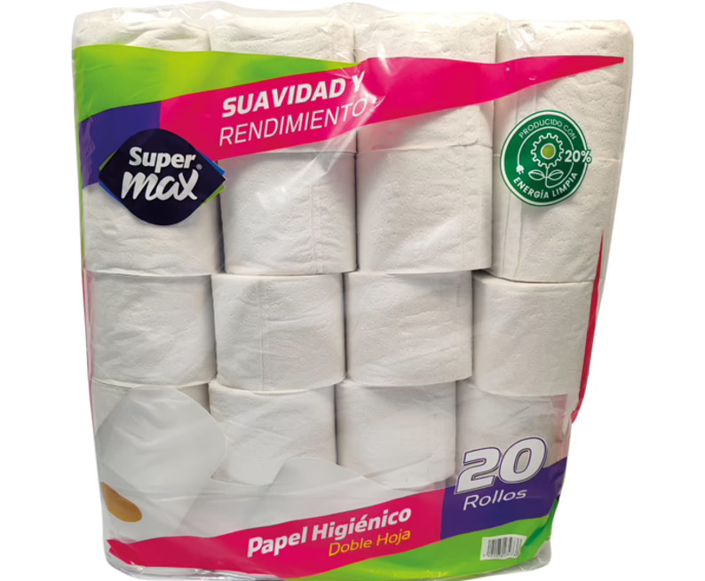 Papel higiénico Super Max Two- Ply [6]