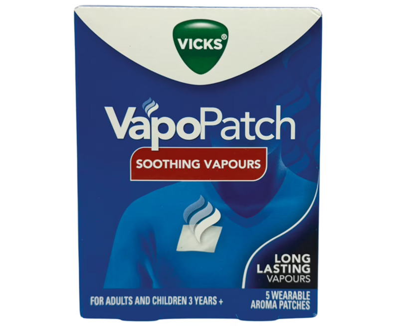 Vicks [3] Parches aromáticos portátiles