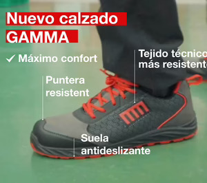 Gamma lanza al mercado su primer calzado laboral de marca propia