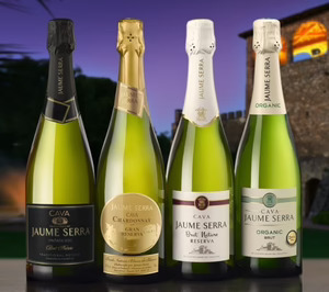 Jaume Serra y Vidrala presentan una botella ultraligera para el mercado del Cava