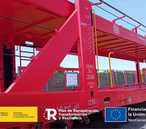 Transfesa mejora sus resultados y culmina la recepción de los 200 vagones porta-autos