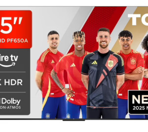 TCL lanza la nueva serie de televisores PF650A en España