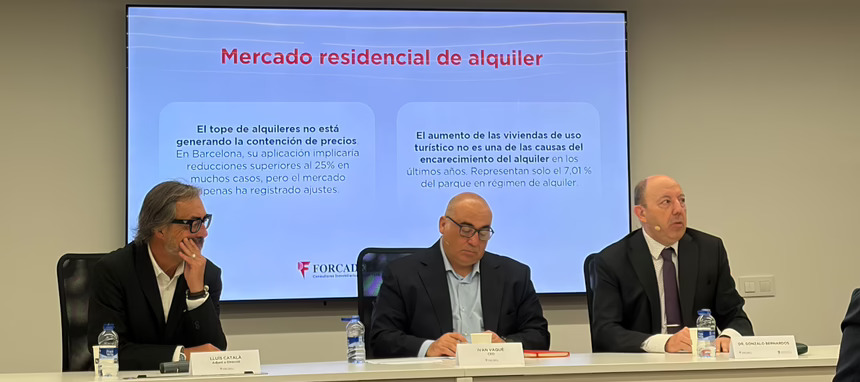 Forcadell y la UB apuntan que la venta de vivienda vive un boom sin señales de burbuja inmobiliaria