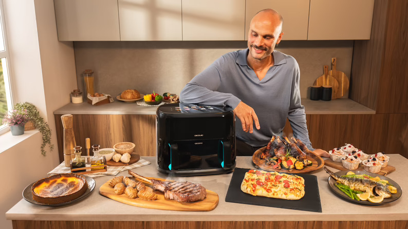 Cecotec Cecofry&Grill Smokin'Prime 1100: gama alta de airfryer y ahumador