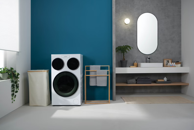 Candy reescribe las reglas con una lavadora de tres tambores