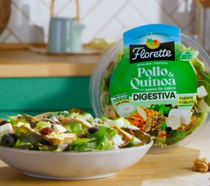 Florette lanza la Ensalada Completa Pollo y Quinoa Digestiva