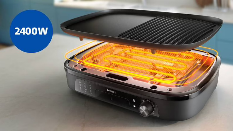 Versuni crece con Philips en cocina sumando grills y parrillas