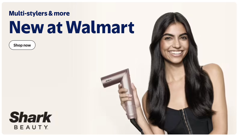 Shark Beauty se expande a Walmart y Sephora