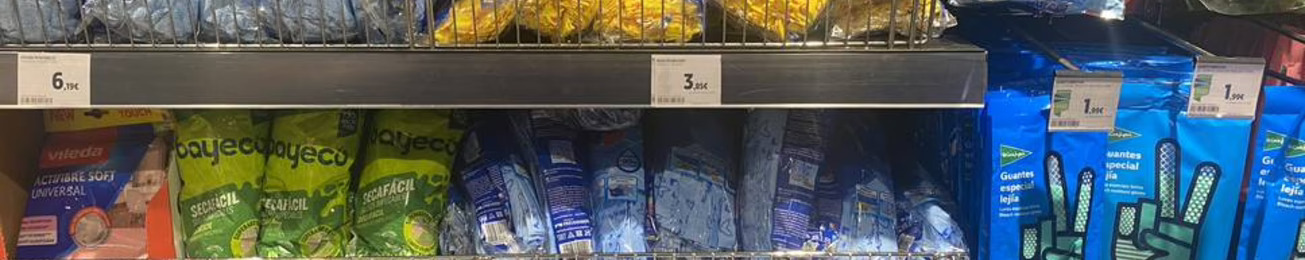 Análisis 2025 del lineal de útiles de limpieza