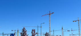 La construcción avanza con paso firme en España