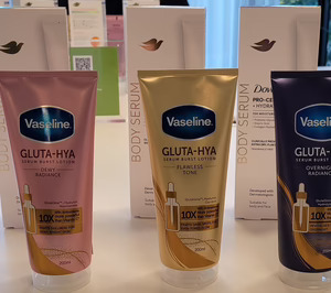 Unilever relanza la marca Vaseline en España y potencia su división Personal Care