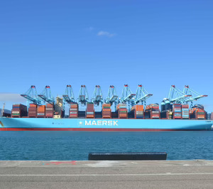 APM Terminals Algeciras supera su récord de productividad con el Maastricht Maersk