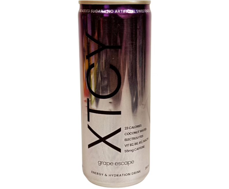 Bebida energética e hidratante Xtcy Grape Escape [4] 