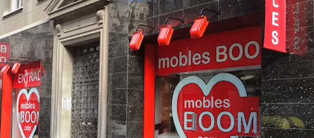 Muebles Boom cierra una tienda urbana en Barcelona