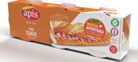 Apis incorpora el envase Ecopeel a su receta de paté suave