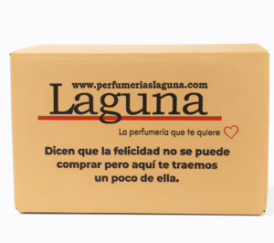Perfumerías Laguna elimina el plástico en sus envíos