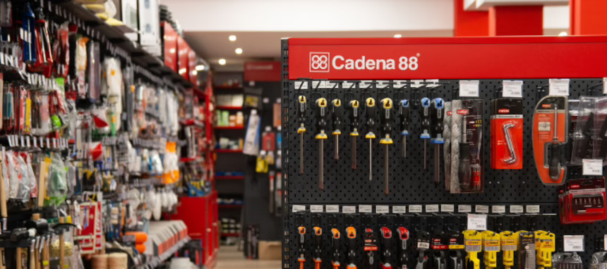 Cadena 88 amplía su red de tiendas con la incorporación de una veintena de ferreterías