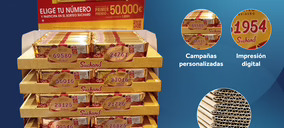 Smurfit Westrock diseña un display para la campaña navideña de ‘Suchard’