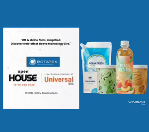 Rotatek presenta su prensa híbrida Universal 850