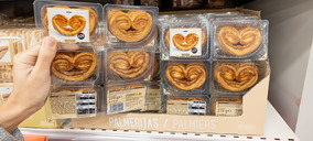 Mercadona renueva el envase de sus palmeritas de hojaldre de la mano de Dulmatesa