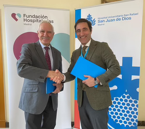 El Hospital Universitario San Rafael y Fundación Hospitalarias Madrid firman un acuerdo de colaboración estratégica