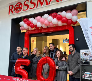 Rossmann ampliará su red en España hasta las 170 tiendas en los próximos cinco años