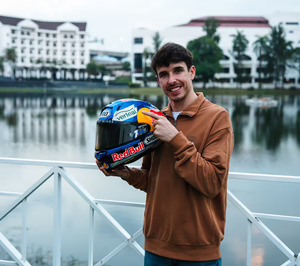 Álex Márquez, nuevo embajador de la marca de verdura congelada Verleal