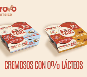 Reina y Agotzaina se alían para lanzar una gama de postres funcionales 100% de huevo