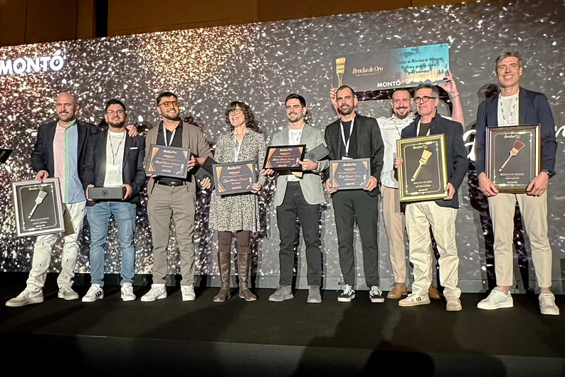 Pinturas Montó reconoce el trabajo de los profesionales en la primera edición de sus premios Brochas de Oro