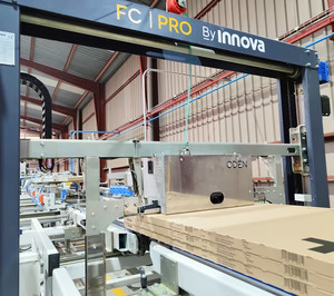 Innova Group lanza ‘Oden Smartdrive’, su nuevo cabezal de flejado de integración universal