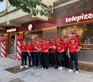 Telepizza vuelve a crecer en Málaga